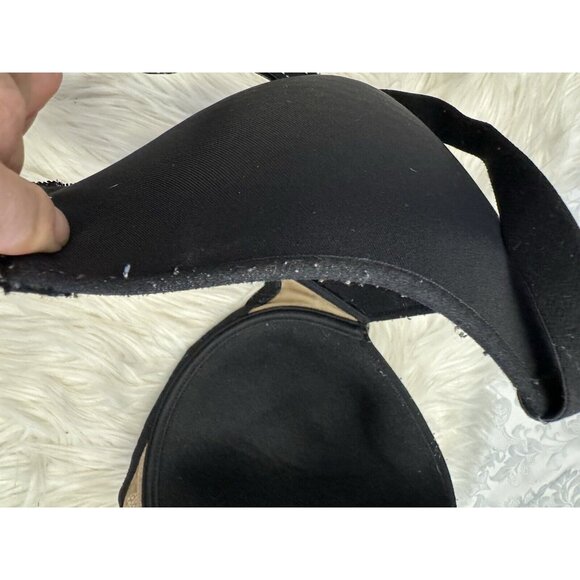 Chantelle C32860 Sz 38DDD Rive Gauche Full Coverage Smooth Black Underwire Bra - Picture 12 of 13